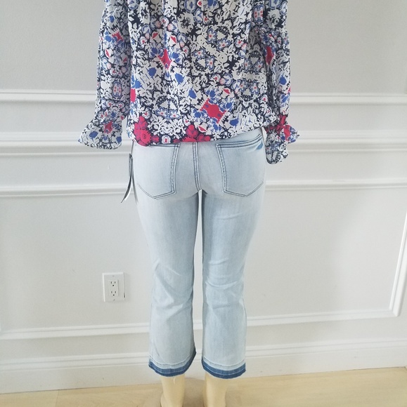 Cropped Acid wash Jeans - Picture 4 of 7